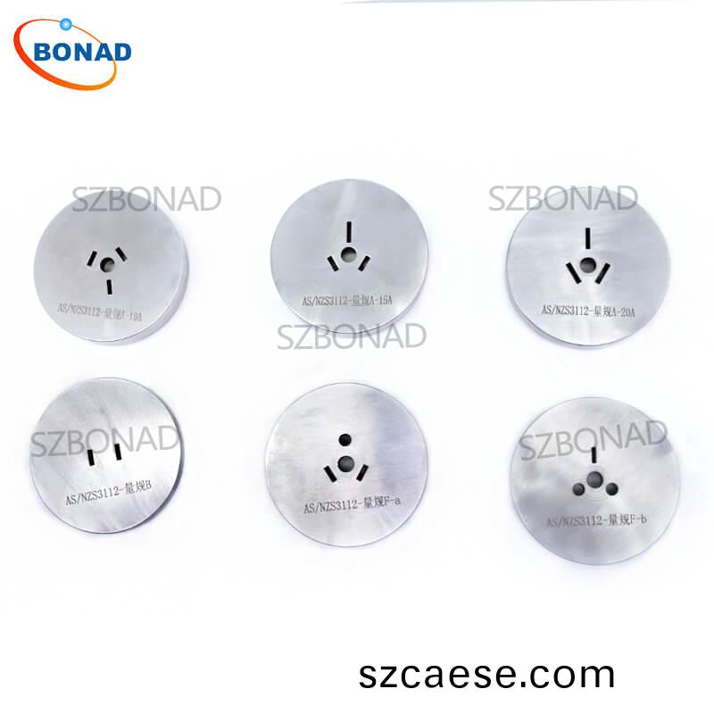 AS/NZS3112 / BS1363-2 / VDE0620 Australian New Zealand Plug Socket Gauge